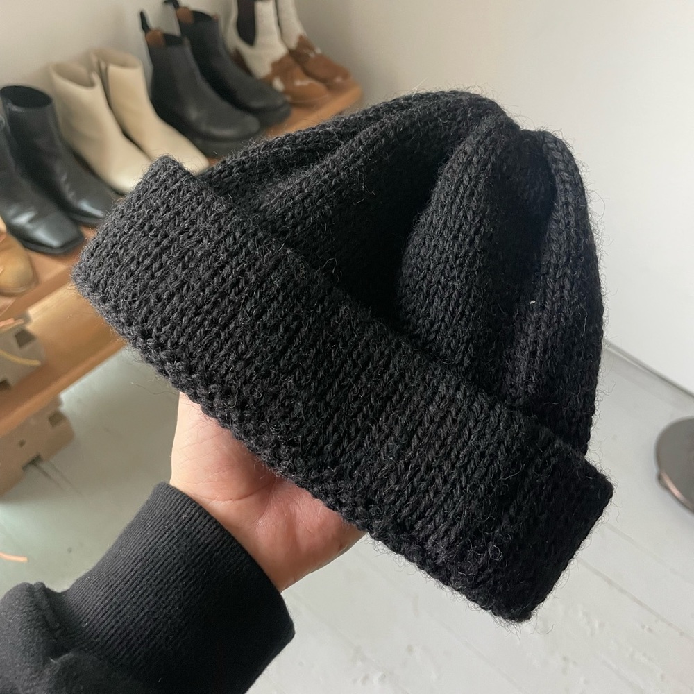 Universal Works wool beanie